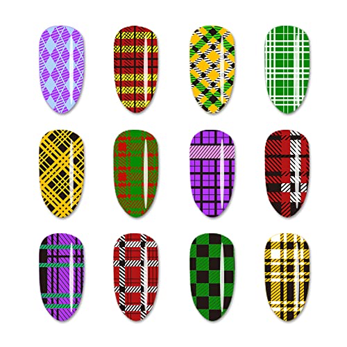Nail Stamp Stainless Steel 6 X 12Cm Geometric Plaid Stripe Line Image Printing Stainless Steel Stencil Nail Art Stamp Templates Animal Flower Pattern Nail Stamping Plates Leopard Nail Template #TOP6