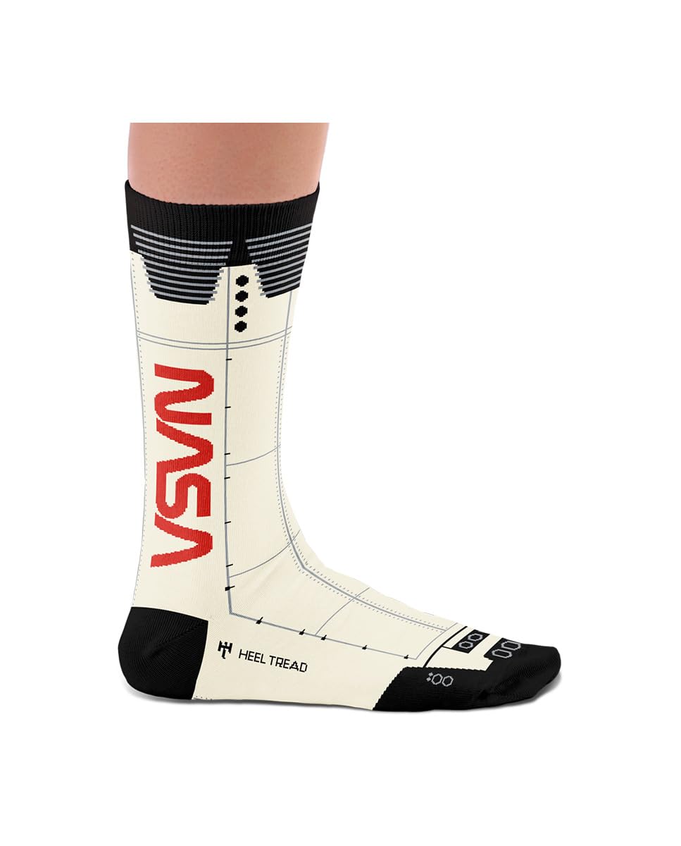 Sock Affairs NASA Socks – Space Expedition, Discovery, Saturn V – Gifts for Space Enthusiasts, Cotton Socks, 2 Sizes, 4-7 and 7½-11½