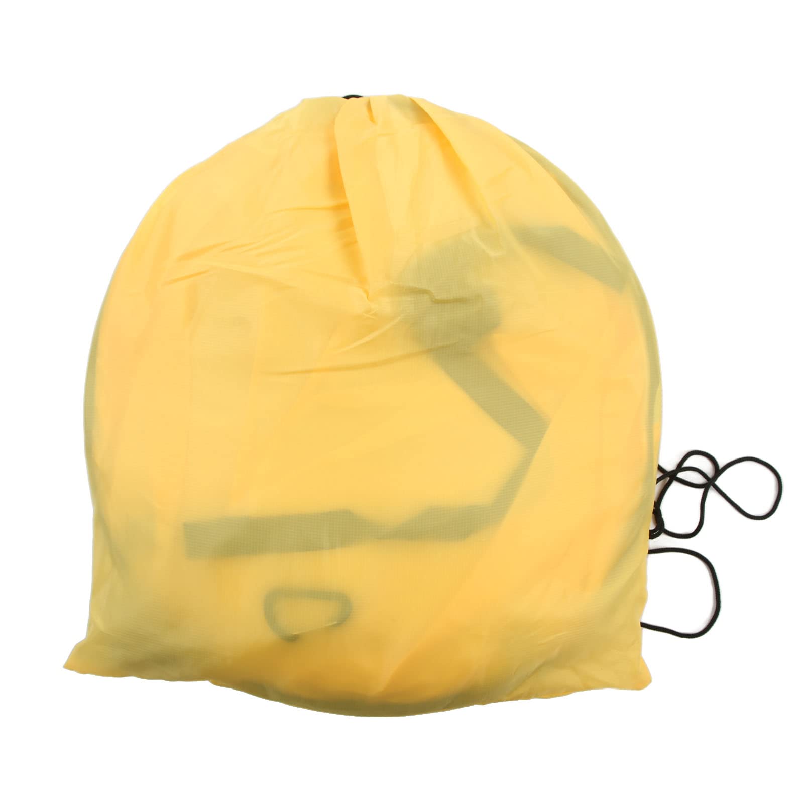 SIXRUN Sofá Inflable para Exteriores, Tumbona Inflable Portátil, sofá de Aire para Acampar, Senderismo, sofá Inflable, Lágrima (Negro más Amarillo)