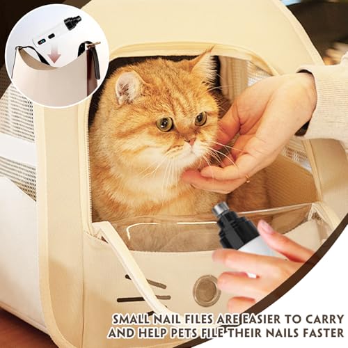 Krallenschleifer für Hunde, Pfotentrimmer Für Hunde, Haustier nagelschleifer, Haustier Krallenschleifer, Elektrische H-unde K-rallenschleifer, Geeignet für Große, Mittlere und Kleine H-unde/Katzen