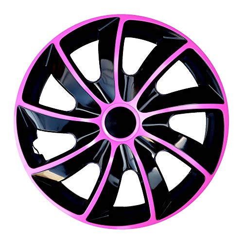 NRM Radzierblende Quad schwarz/pink 14 Zoll 4er Set
