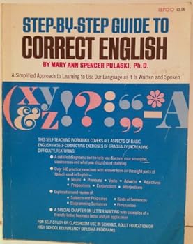 Unknown Binding Step-by-step guide to correct English Book