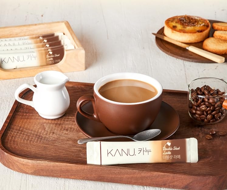 Kanu coffee Double Shot Latte, 50 Sticks