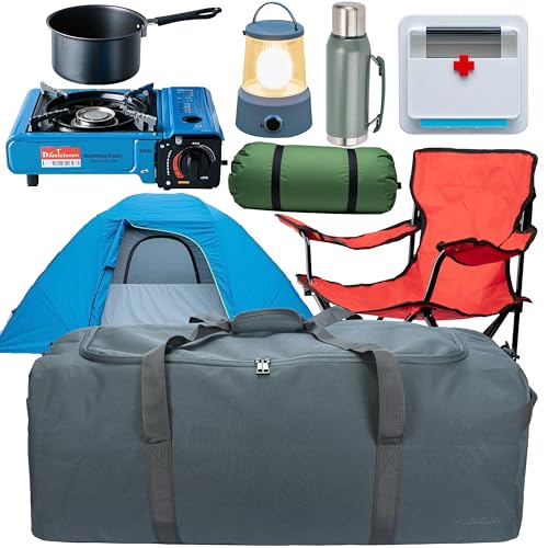 Large Duffle Bag for Travel, 100L Travel Bags for Men Extra Large Duffel Bag Water & Tear Resistant Women Weekender Bag w/Shoulder Strap for House Moving Travel Essentials Camping Gear Storage4