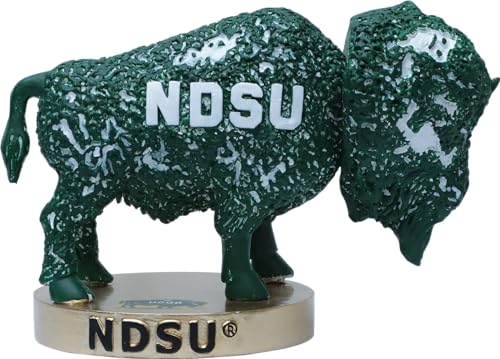 North Dakota State Bison Vintage Green Bobblehead College