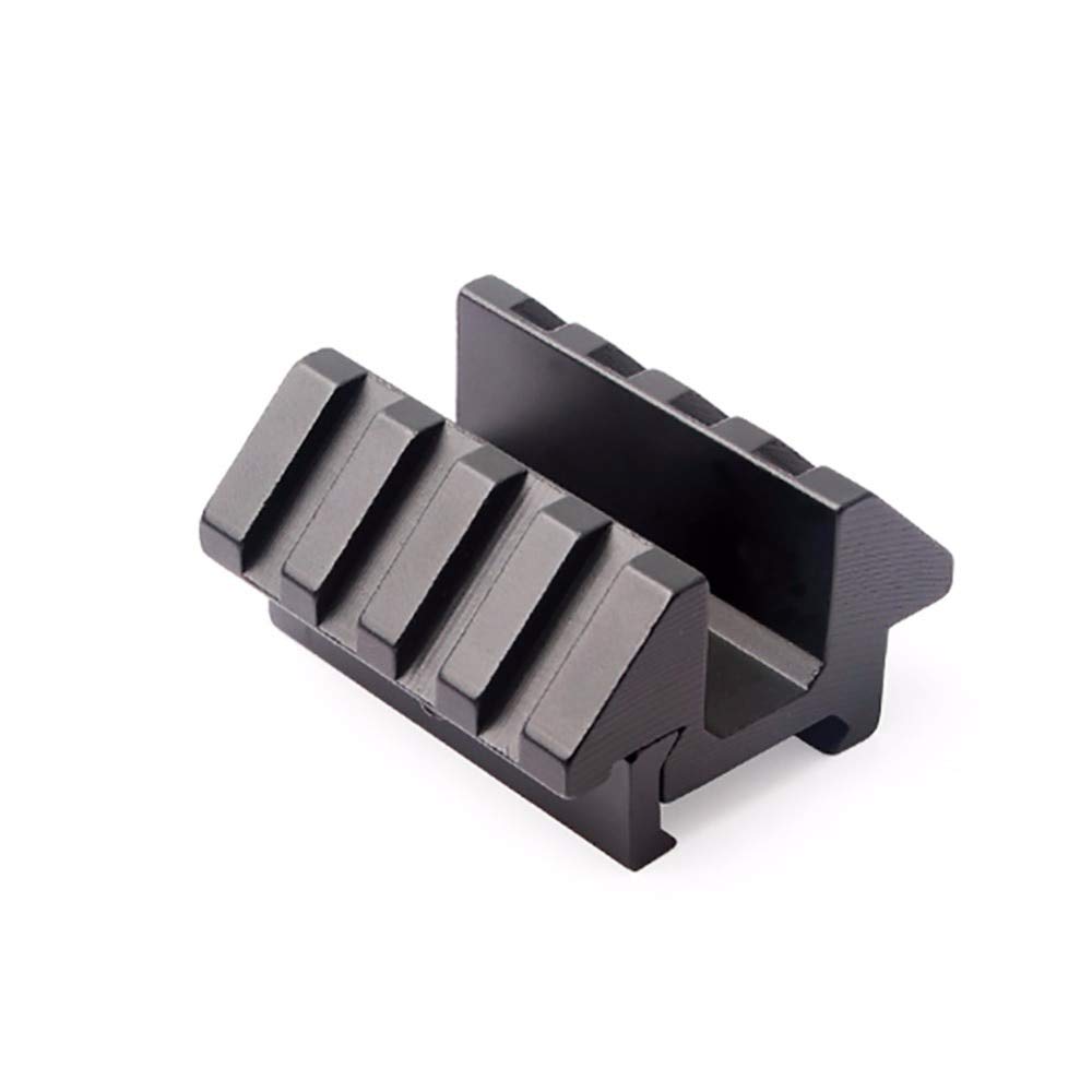 momots REFIT 45 Degree Angle Offset Double Side Mount Adapter 46mm Length with 20mm Picatinny Weaver Rail Hunting Drop Shipping