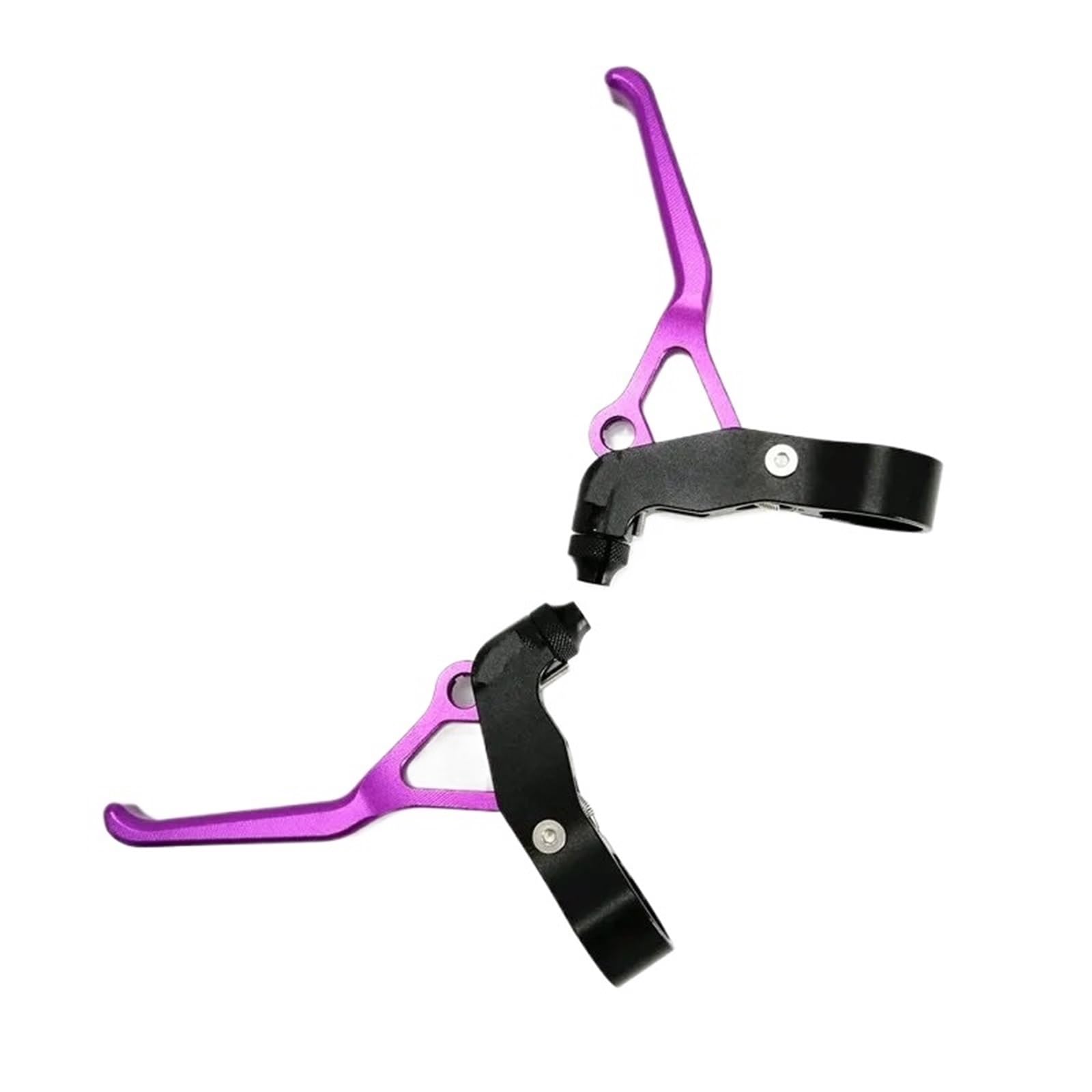 POAYUEWR Ultralight Brake Levers 22.2mm Fit for BYA412 Fit for Brompton Folding Bike Caliper Brake Lever CNC Bike Brake Drum(Purple)