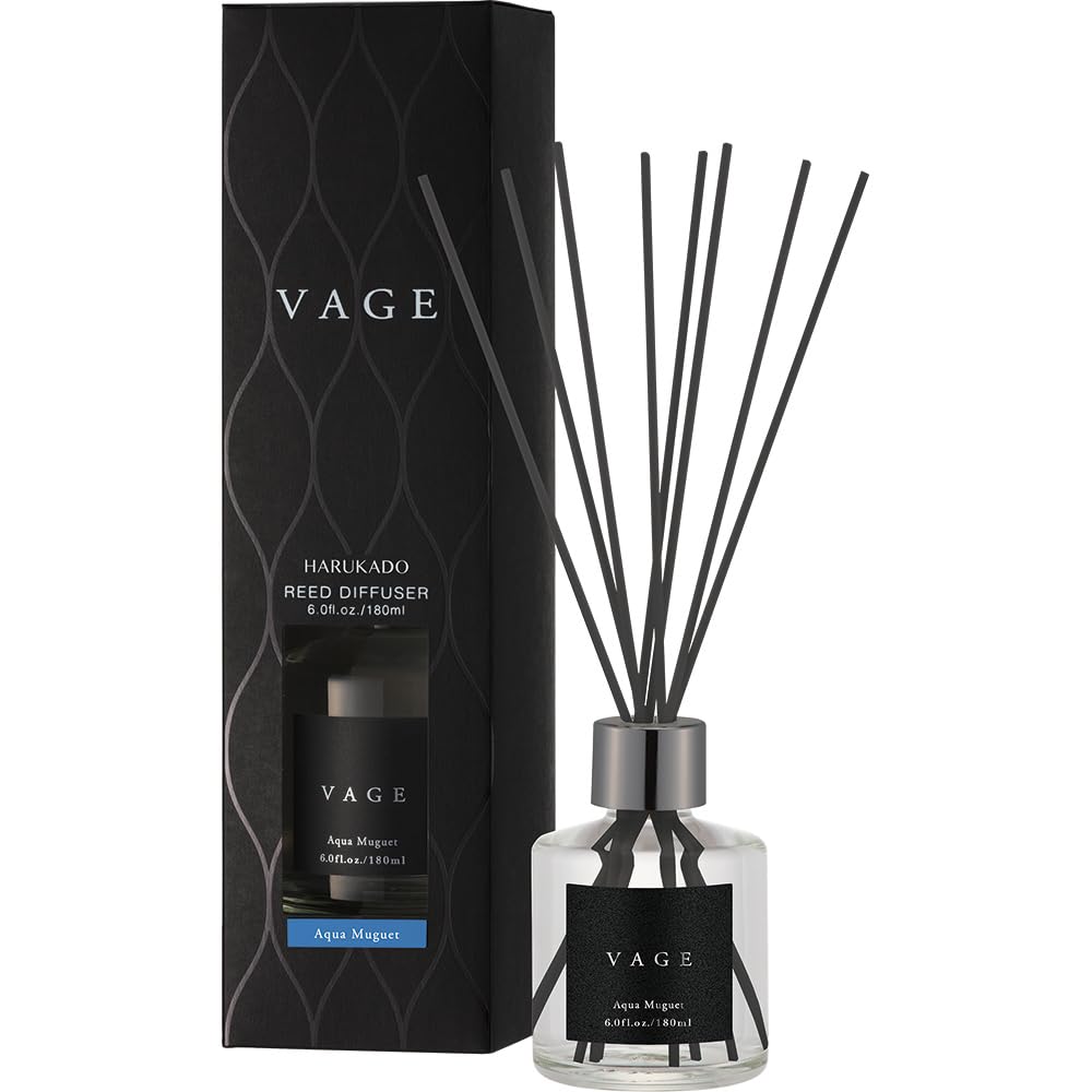 アクアミュゲ フレグランスディフューザー　新品未使用8個セット Amazon.co.jp: 晴香堂 VAGE(バーグ) リードディフューザー ルーム