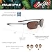 Maui Jim Men's and Women's Hookipa Polarized Universal Fit Rimless Reading Sunglasses, Tortoise/HCL® Bronze, Large, +2