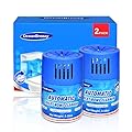 OceanBreezy Toilet Bowl Cleaners 2 Bottles | Automatic Long-Lasting Blue Toilet Cleaner Tablets, Septic Safe Toilet Bowl Tablets in Bottles | Larger capacity | Prevent Stain Buil?2800 Flushes Each?