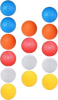 BESPORTBLE 72 Peças De Brinquedo De Golfe Bolas Personalizadas Bolas De Prática De Balanço Bolas De Plástico Novidade Em Massa Sem Furos Itens Gofts Masculinos Para Homens Bolas De