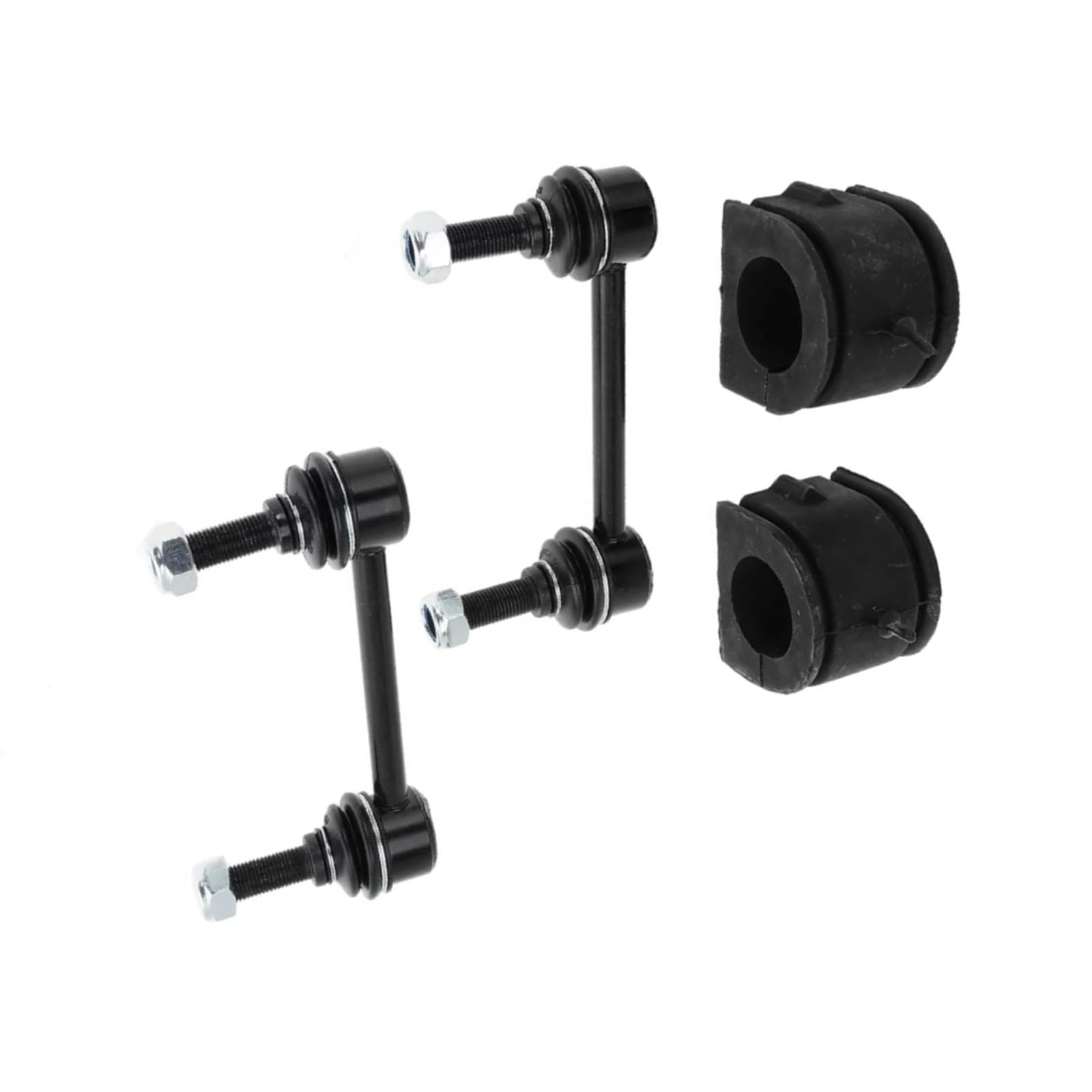 Bieletas de la Barra estabilizadora Delantera Bieletas de la Barra estabilizadora Delantera con 2 bujes 15120889 19168014 K201407 Compatible con Hummer H3T 2009-2010