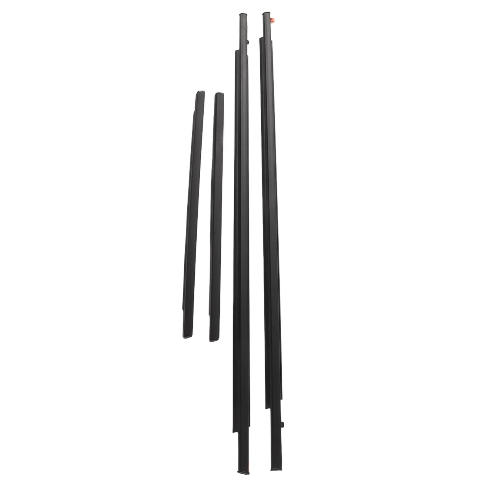 Automotive Window Seals Car Window Seals Compatible with Toyota for FJ for Cruiser 2007-2014 Door Moulding Trim Front Rear Weatherstrip Replacement 6816235073