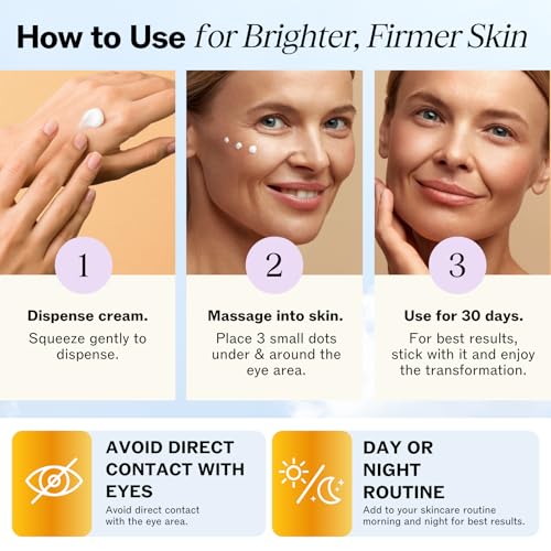 LilyAna Naturals Eye Cream for Dark Circles & Puffiness, 1.7 oz - image 5