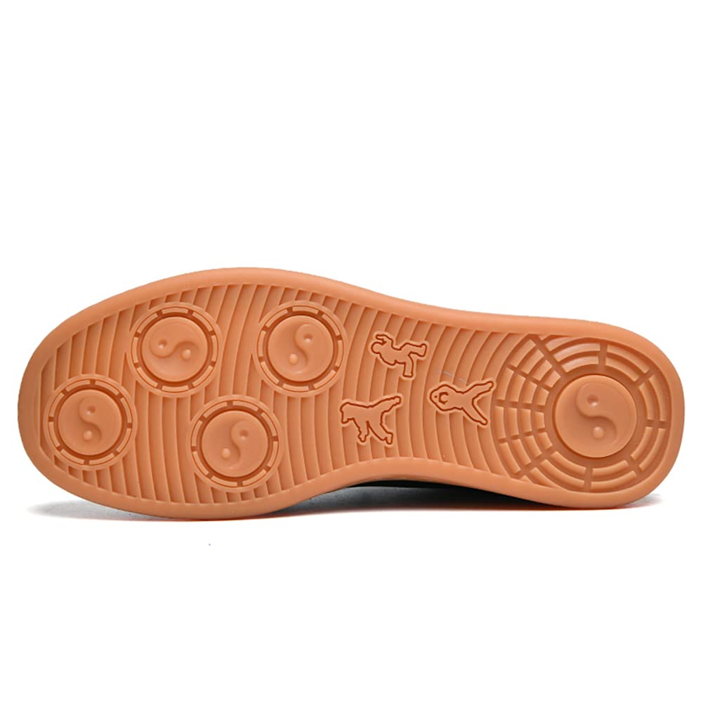 Unisexo Tai Chi Wu Shu Kung Fu Zapatos Respirable Antideslizante Deporte Gimnasio Zapatilla de Deporte para Diario Formación Ejercicio mañanero