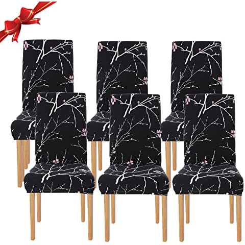 Jaotto Housse de Chaise Extensible 6 Pièces Cover