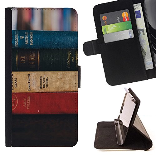 LG G5 Custodia in Pelle con Supporto - Books