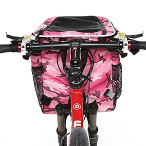 Pet-Bicycle-Front-Carrier-Backpack-for-Bike-Riding-Foldable-Removable-Reflective-Strips-Dog-Bike-Basket-Carrier-2-Side-Storage-Pockets-Pet-Travel-Bag-for-Cats-Small-Dogs-Pink-Camo - Cucciolini Doodles   Pet-Bicycle-Front-Carrier-Backpack-for-Bike-Riding-Foldable-Removable-Reflective-Strips-Dog-Bike-Basket-Carrier-2-Side-Storage-Pockets-Pet-Travel-Bag-for-Cats-Small-Dogs-Pink-Camo