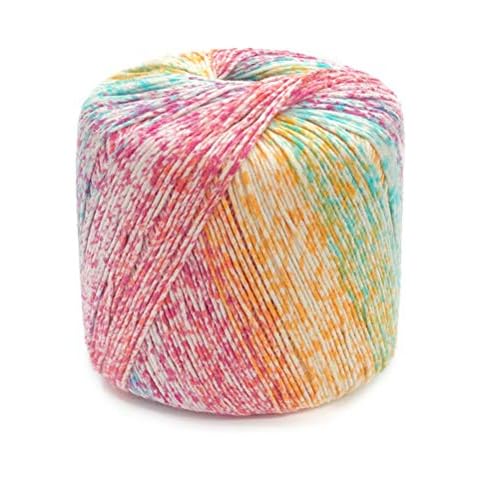 Exceart Colour Gradient Cotton Yarn Roll Cover