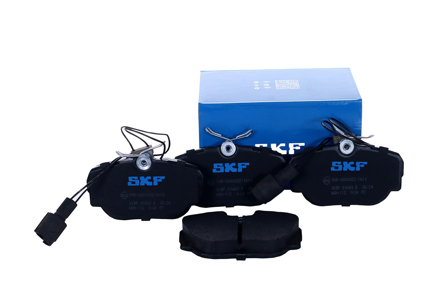 Skf Vkbp 80480 E Kit Pastiglie Freno, Freno A Disco-image