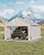 GarveeLife 11'x20'x9' Vertical Roof Metal Carport, Enclosed Car Ports with Heavy Duty Steel Frame, for All-Weather, for Full-Size Pickup Trucks, Boats, and Tractors