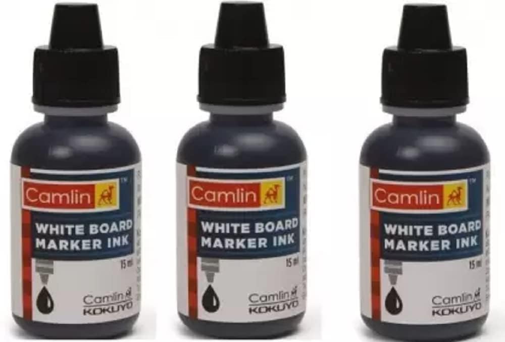 Camlin White Board Marker 1 Black Ink (15ml, Pack of 1) | Quick-Drying, Long-Lasting & Smooth Writing Experience-image-42
