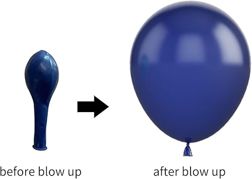 Miniatura 28 de Kit de arco de globos azules y amarillos, kit de guirnalda de globos de látex con globos de estrella de aluminio 4D para baby shower, aniversario