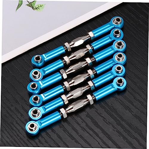 6Pcs Aluminum Turnbuckle Rod Linkage for Hsp Racing Hpi Truck Buggy Upgrade Parts Blue Machining Easy Installation miniatura 7