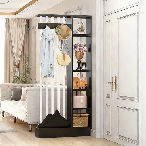 ���_���Ȏ������Ԏd�؂�E�H�[���A���[�I�ƃR�[�g�t�b�N�t���̃I�[�v���^�C�v�ؐ��G���g�����X�p�[�e�[�V�����B�ƒ��I�t�B�X��ԂɓK���Ă��܂��B(B,100cm/39.4in)