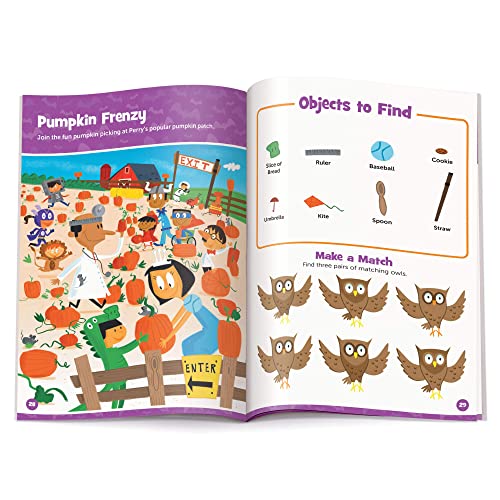 Halloween Hidden Pictures Puffy Sticker Playscenes