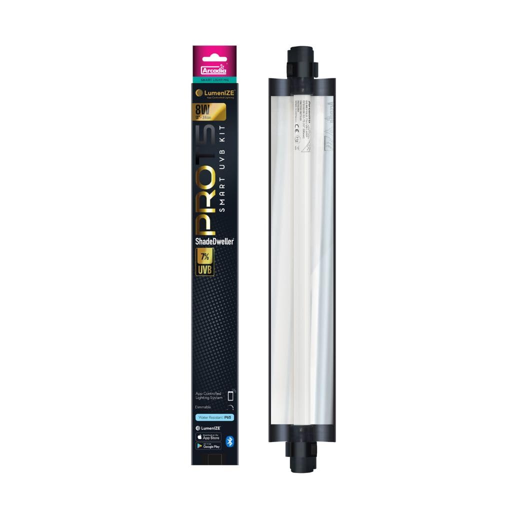 Arcadia LumenIZE Pro T5 SMART UVB Kit, ShadeDweller, 7% UVB, 8 Watt