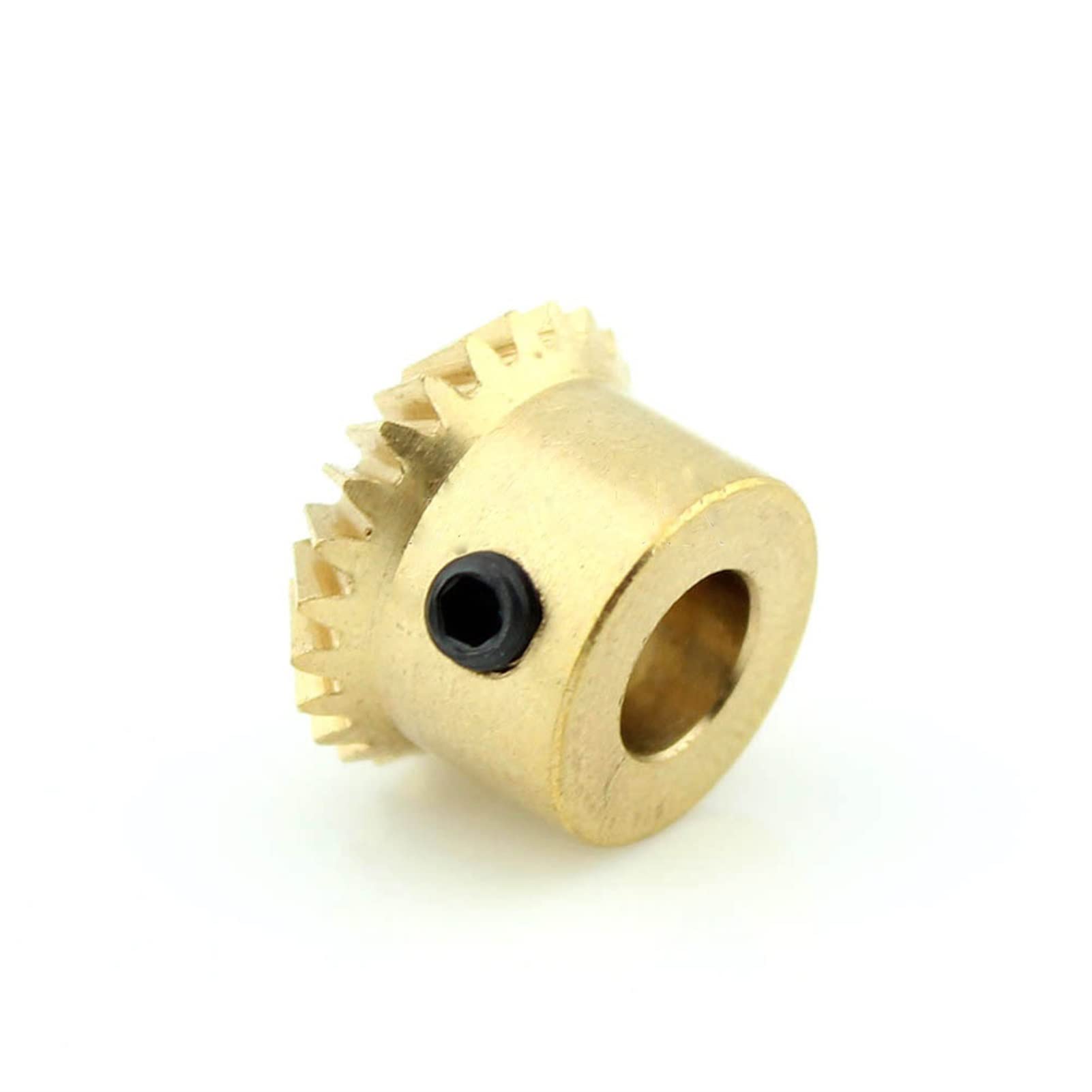 transmission angle 1pcs 0.5M 24T Bevel Gear Metal Umbrella Tooth Bevel Gear 0.5 Module 24 Teeth Helical Bevel Gear 4mm 5mm Bore Brass Bevel Gear driver shaft ( Color : 24 Teeth , Size : 4mm bore )