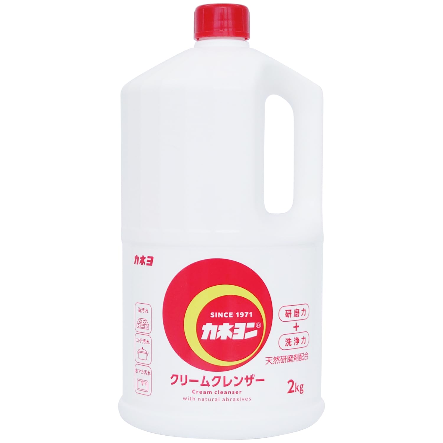 Amazon.co.jp: カネヨ石鹸 【大容量】 カネヨン Lサイズ 2㎏ クリーム