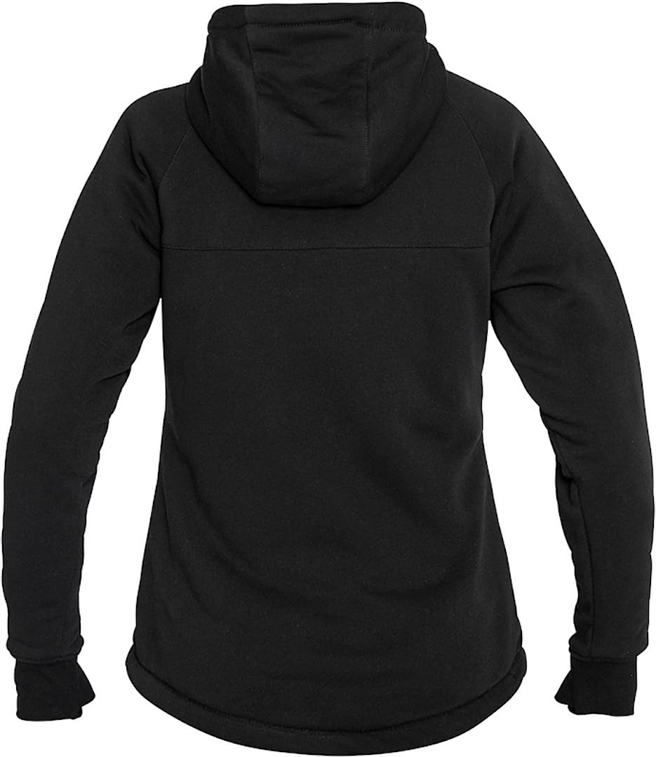 John Doe XTM 2.0 Damska bluza z kapturem na zamek błyskawiczny, czarny, XL