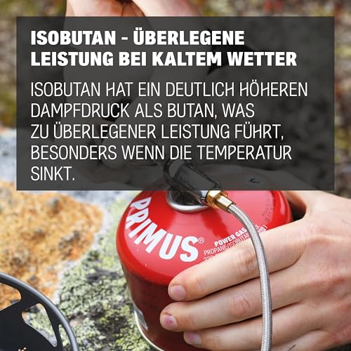 PRIMUS Gaskartusche - Power Gas Kartusche - Gaskartuschen Schraubventil EN 417 Gaskartusche - Isobutan & Propan - Gaskocher Kartusche… – Ansicht 4