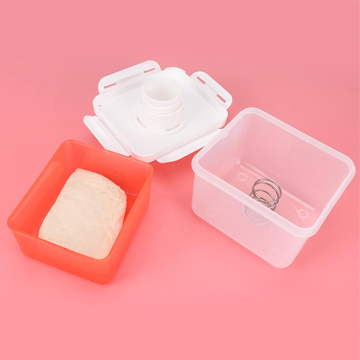 Pressa per Tofu per Tofu Solido o Extra Solido con scolapiatti