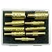 Gun Cleaning Rod Fitting adapters 9 pcs Pack 5-40 8-32 10-32 5/16-27 M4 Threads in Male or Female