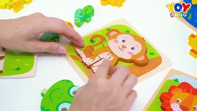 yunn⭐︎kids LIFE Amazon.com: TOY Life Wooden Puzzles for Toddlers 1-3