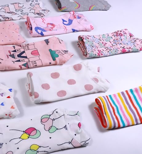 Sladatona Soft Girls Boyshort Panties Cotton Briefs Kids Underwear4