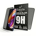 Saola Anti-Spy Privacy Glass for Realme X7 Pro 5G | 9H Durable Screen Protector, Full Coverage Fit, Case Friendly, 2-Step Installation Kit | Quick & Easy Application (Pack of 2) gallery image