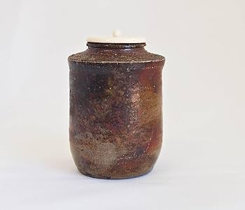 Amazon.co.jp: 茶道具 茶入 丹波焼 肩衝 森本丹山造 段織七宝