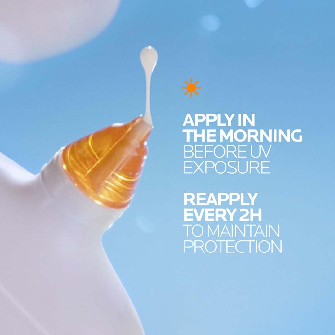 La Roche-Posay Anthelios UV Air Invisible Fluid SPF50+ 50ml – Ultra-Light Untinted Facial Sunscreen, Very High UVA/UVB Protection, Weightless with No White Cast for Sensitive Skin
