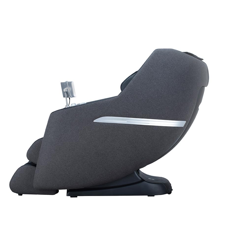 Home Deluxe Massagesessel CORVIA mit Premium Webstoffpolsterung - Anthrazit I Wärmefunktion, Zero-Gravity-Funktion, für Rücken und Nacken