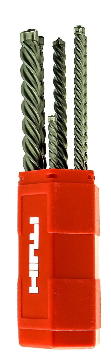 Hilti Kit TE-CX d'origine (6) M1 Foret SDS Plus 5-12 mm pour béton, 6 pièces #2151505 Hilti Kit TE-CX d'origine (6) M1 Foret SDS Plus 5-12 mm pour béton, 6 pièces #2151505