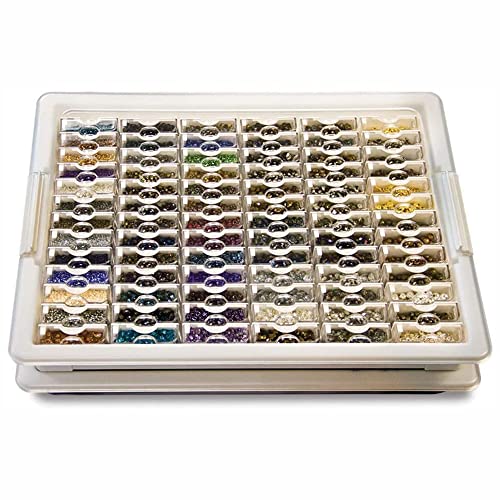 Bead Storage Solutions EWC0511 Elizabeth Ward Plastic Storage Tray And Bead Organizer thumb #2