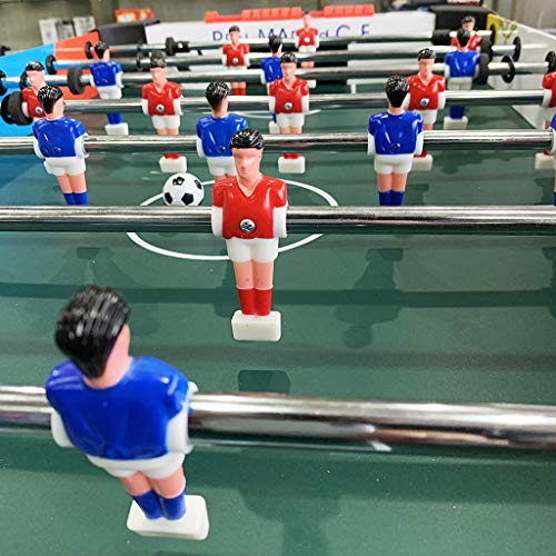 NOALED Professioneller Fußballtisch, Tischfußballspiel mit 8 Reihen, Wettbewerbsgröße, 118 x 62 x 80 cm, für Spielhallen, Spielzimmer, Bars, Partys, Familienabende – Bild 7