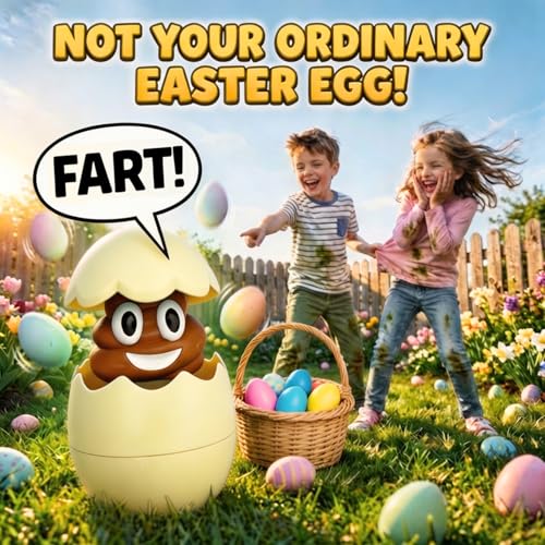 Egg Pops Talking Easter Egg Toy - Figure Pops Up & Plays Sounds, Easter Basket Stuffers for Teens - Interactive Kids Toy - Additional View