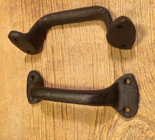 Rustic Cast Iron Gate Handle 5 1/2" Long (Set of 6) 0053