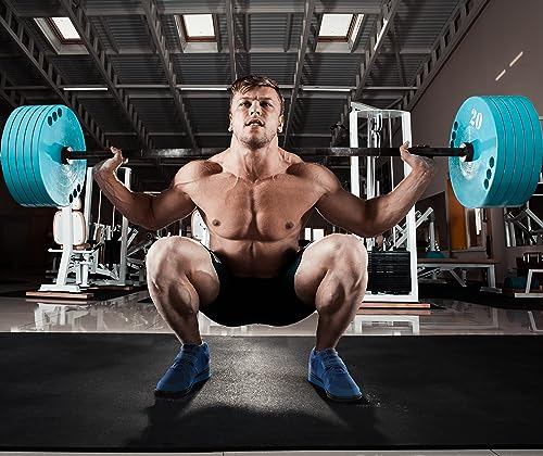 Image of Nordic Lifting MEGIN Deadlift Shoes - Elevated Heel Gym Footwear for Powerlifting, Weightlifting & Strength Training - Non-Slip Sole Lifting Shoes for Men