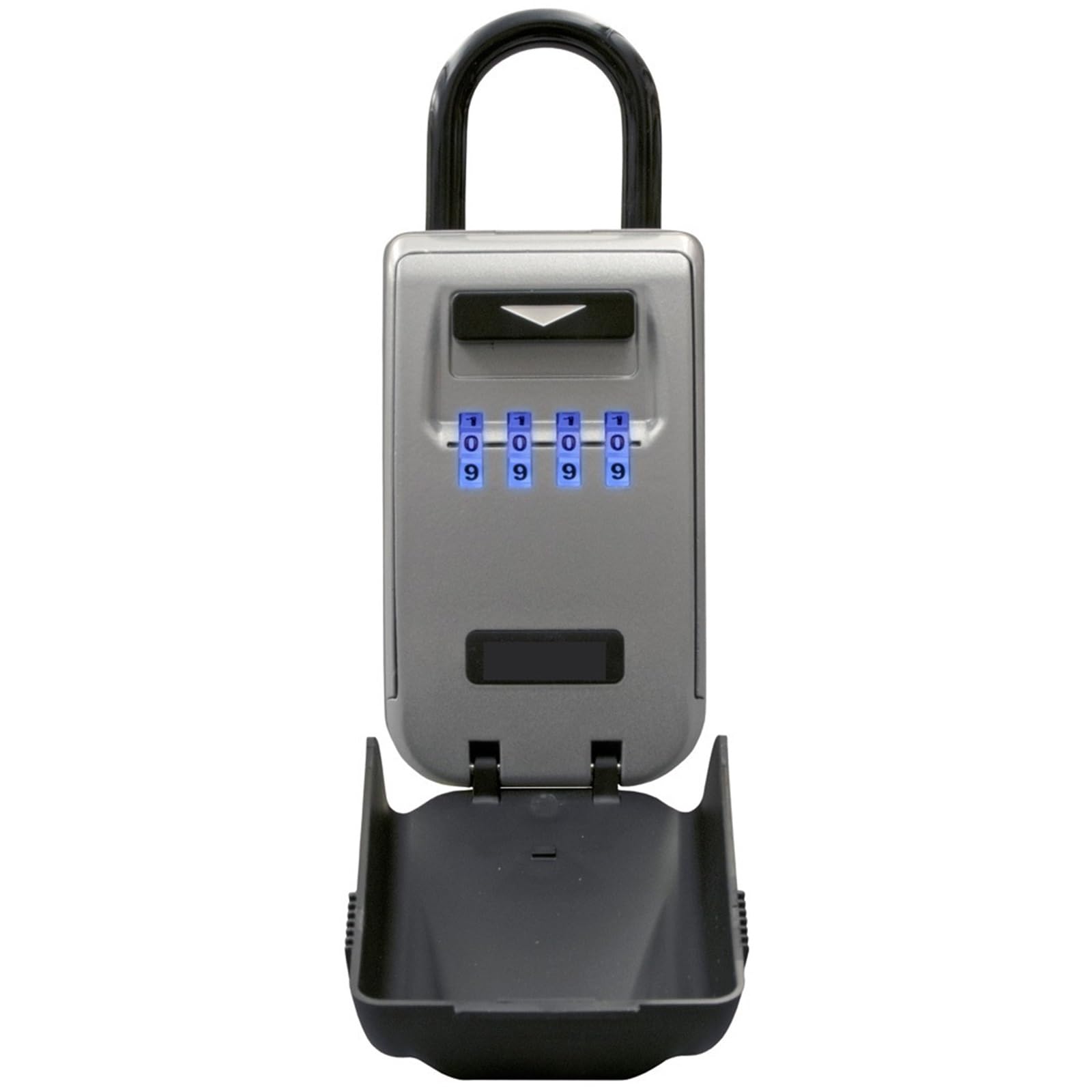 Safe Box, Lock Outdoor Key Safe Box Keys Storage Padlock Use Light Up Dials Password Hook Security Organizer Boxes